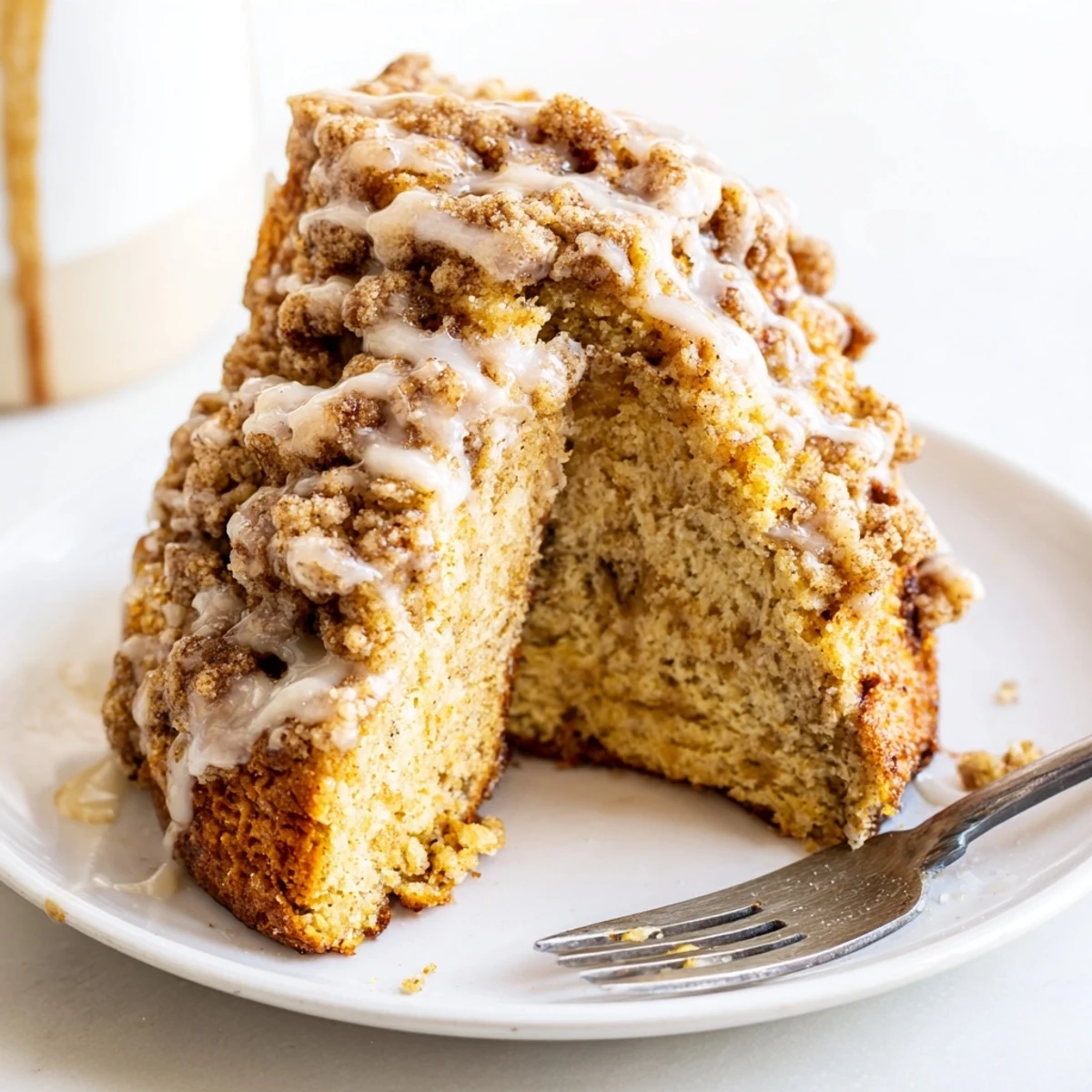 Banana Cream Coffee Cake Scones