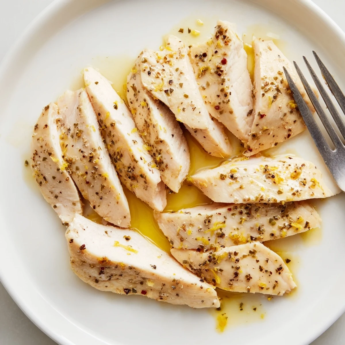 Flavorful Express Lemon Pepper Chicken plated with vibrant salad greens for a fresh meal.