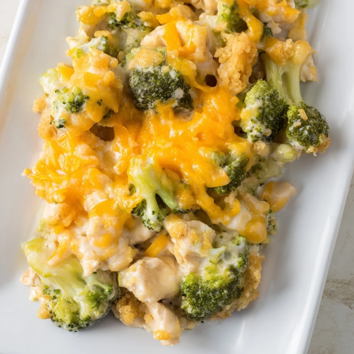 Chicken Broccoli Cheddar Bake