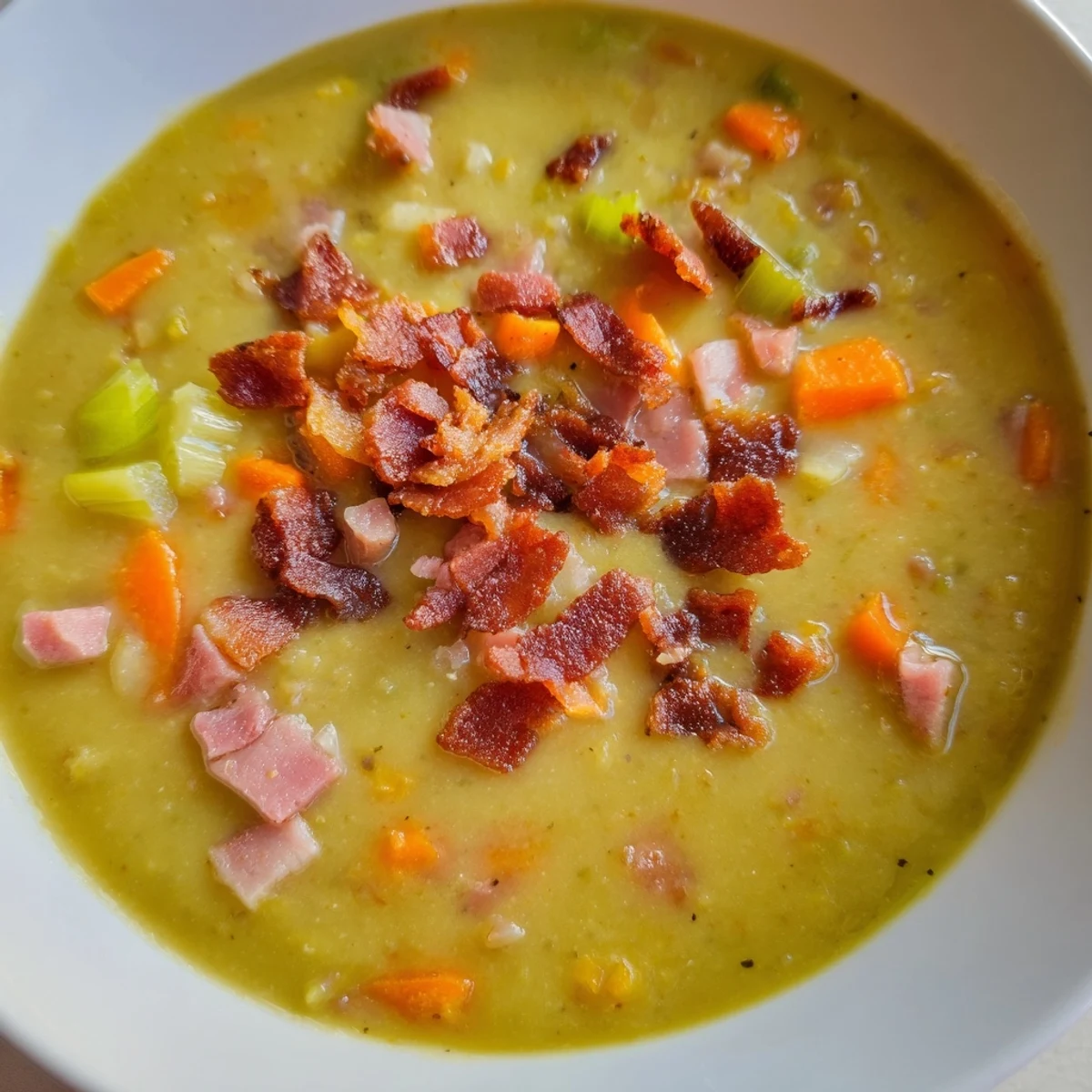 Split Pea Soup Bacon Ham