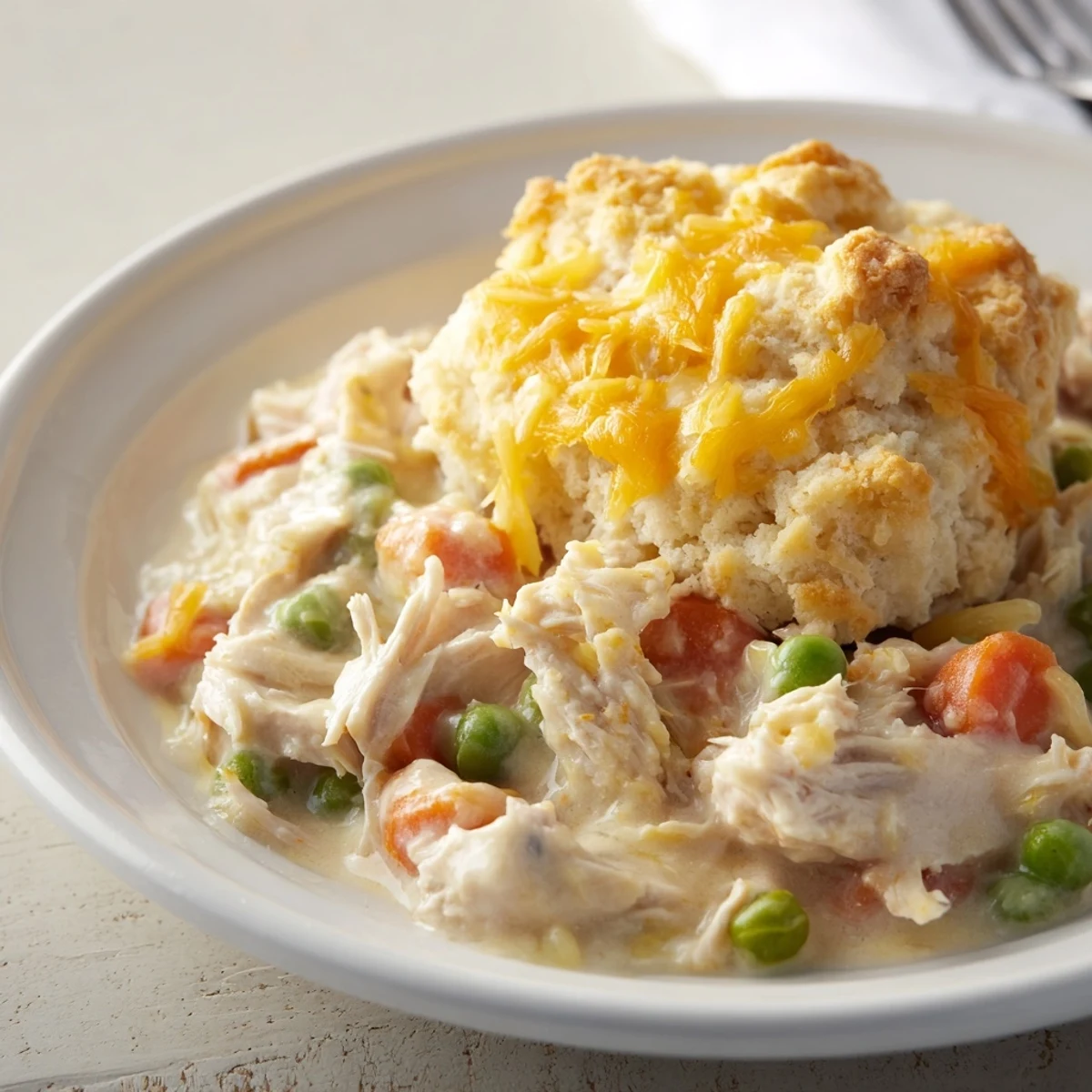One-Pan Chicken Cobbler