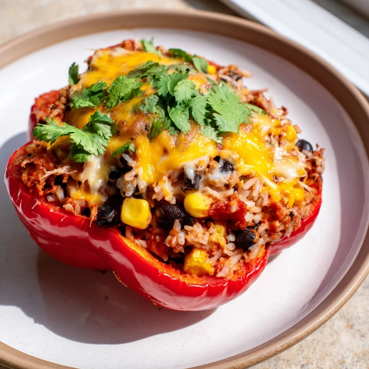 Stuffed Bell Peppers Delight