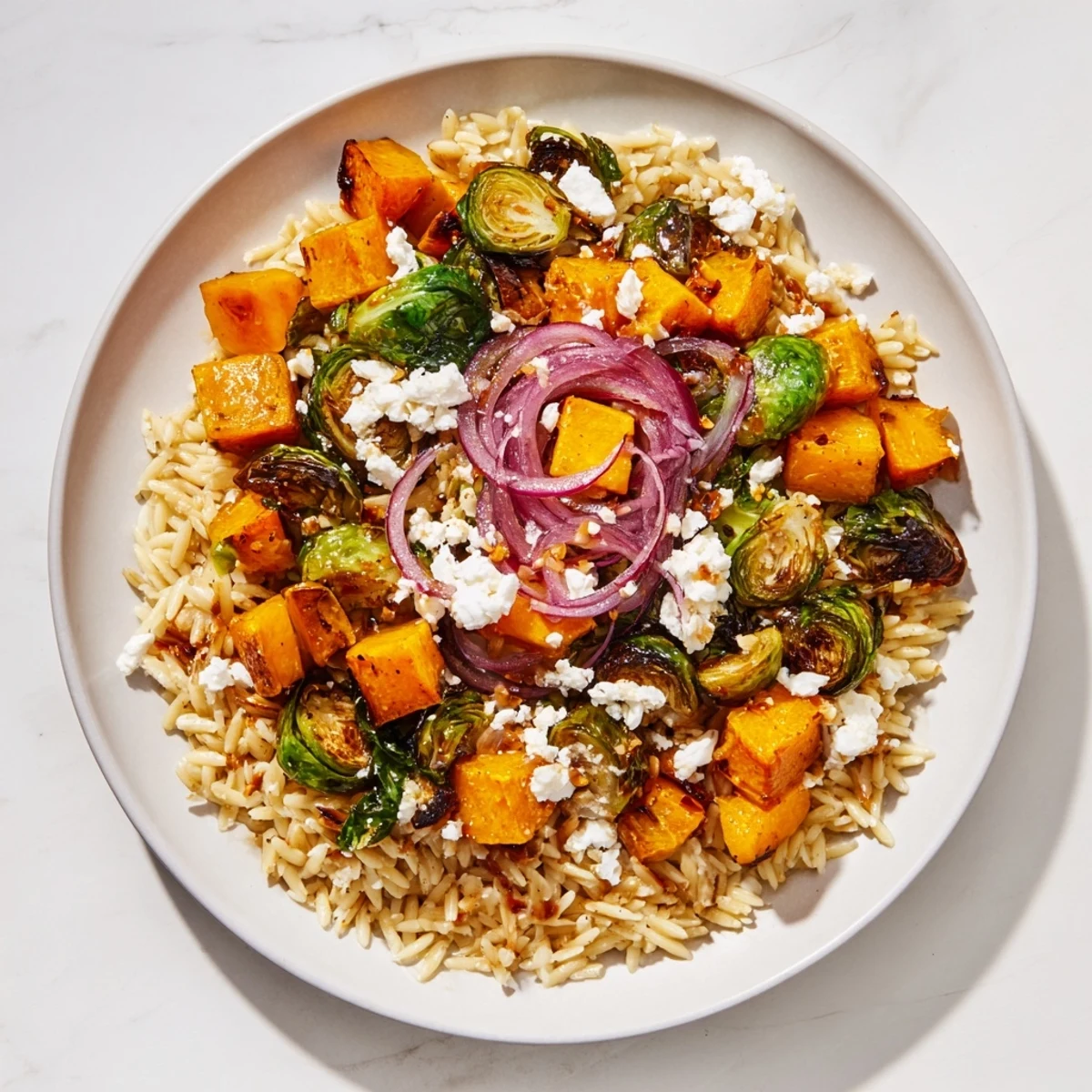 Best Fall Harvest Orzo Salad