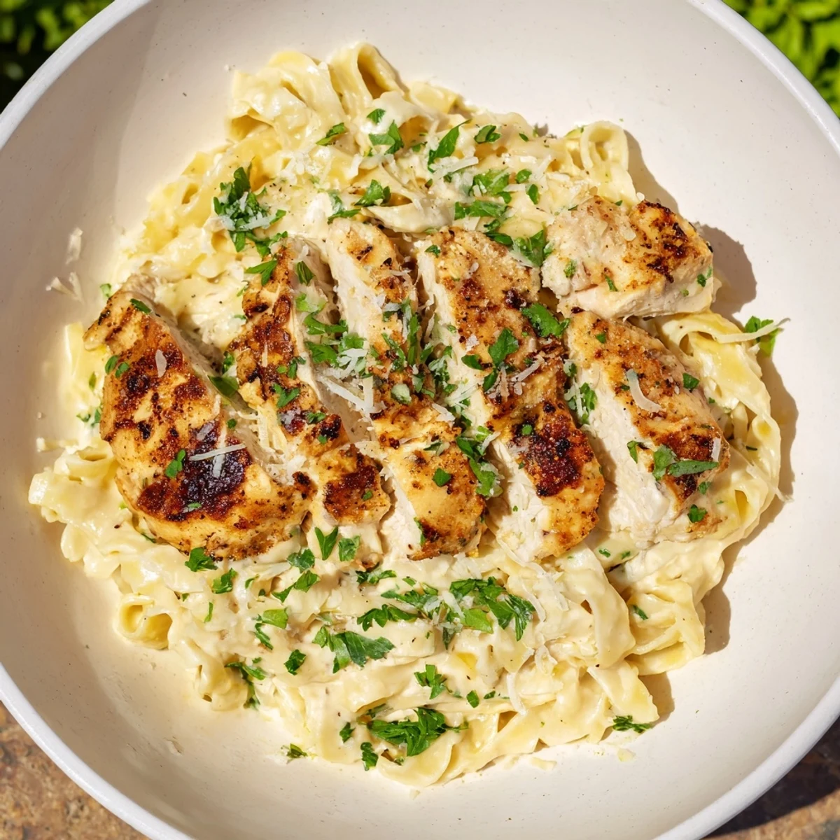 Delicious, homemade Cajun Chicken Alfredo Fettuccine Pasta, a flavorful pasta dish perfect for dinner tonight.