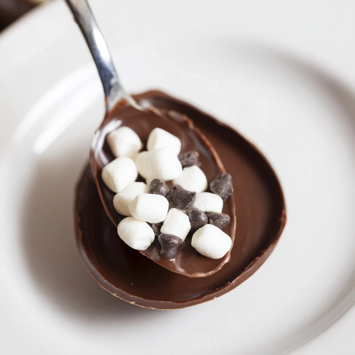 Warm up with a delightful Budget-Friendly Hot Cocoa Bomb Cup, overflowing with cocoa and mini marshmallows.