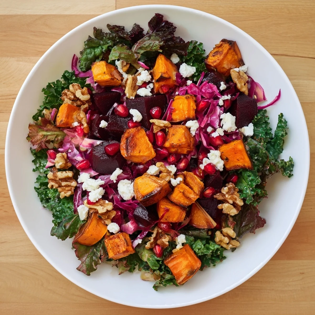 Enjoy the fresh, flavorful taste of this delicious Hot Girl Winter Salad—perfect for a healthy meal.