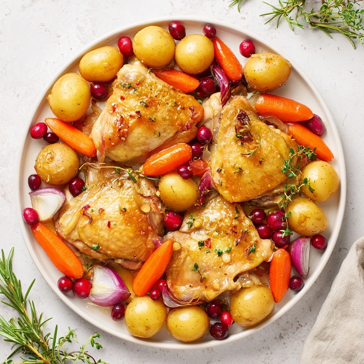 One-Pan Olive Oil Roast Chicken