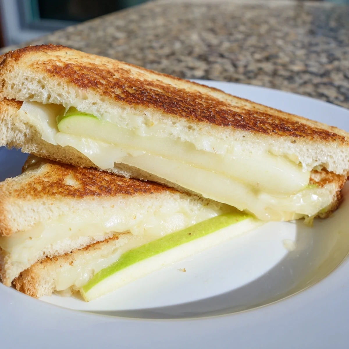 Brie Apple Grilled Cheese