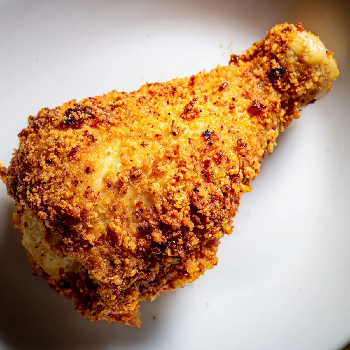 Golden-brown, crispy KFC-style fried chicken, the result of the secret seasoning hack.