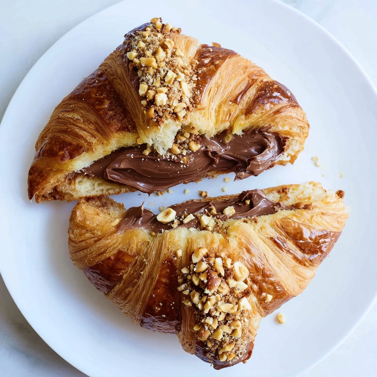 3-Ingredient Nutella Croissants