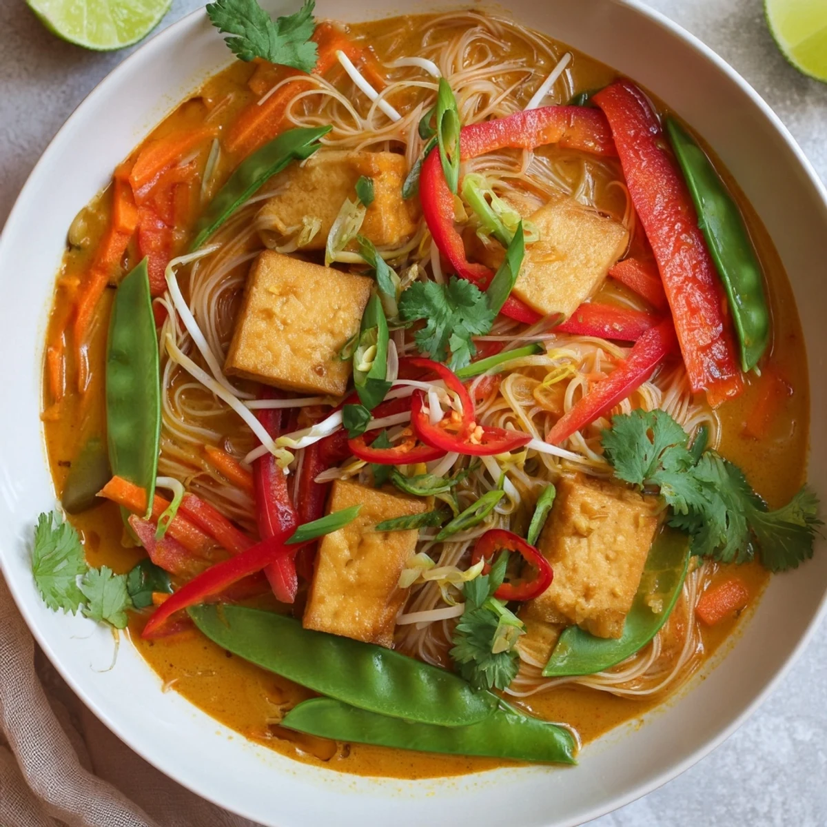 Malaysian Laksa Curry Dish
