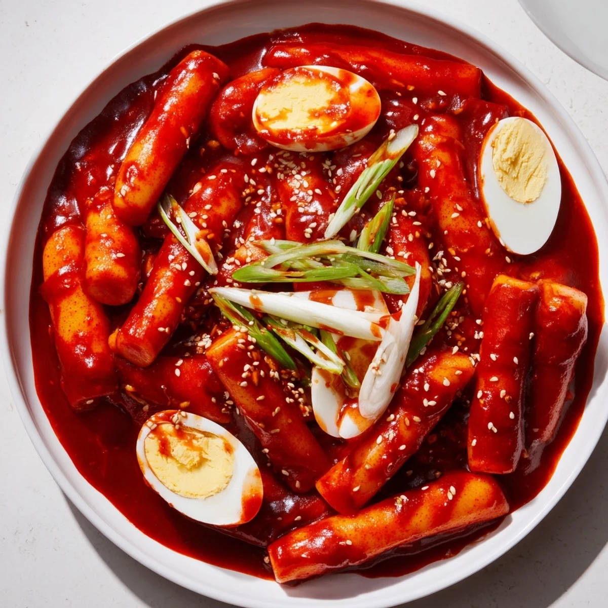 Spicy Chewy Rice Cakes