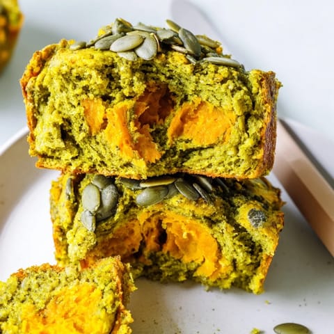 Matcha Pumpkin Muffin Loaves