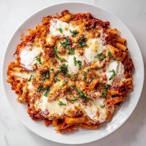 One-Pan Baked Ziti