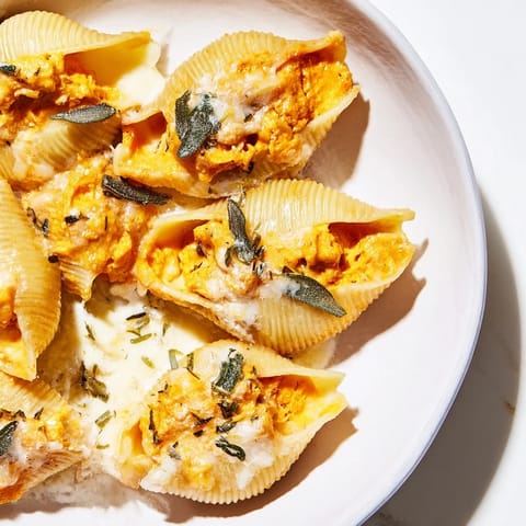 Pumpkin Gouda Stuffed Shells