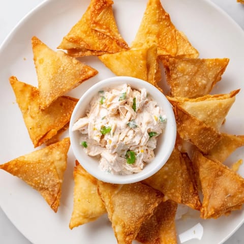 Air Fryer Lumpia Chips