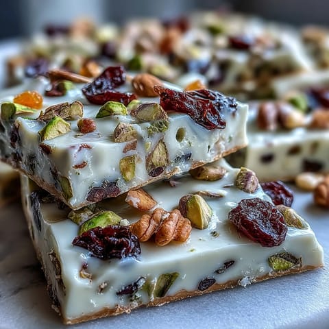 Pistachio White Chocolate Bark