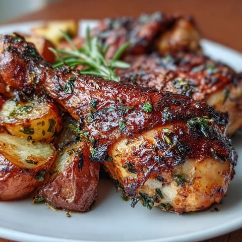 Chicken Drumsticks Potatoes Carrots