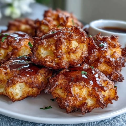 Crispy Dandelion Fritters Herb