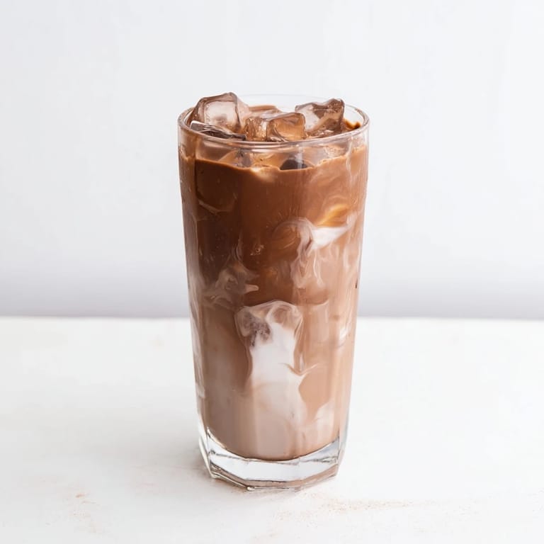 See the swirl: a creamy, chilled Milo Ice Latte is the ideal pick-me-up drink.