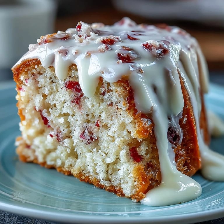 Freshly baked Heavenly Blood Orange Yogurt Cake topped with blood orange slices and zest, ready for a sweet dessert serving.