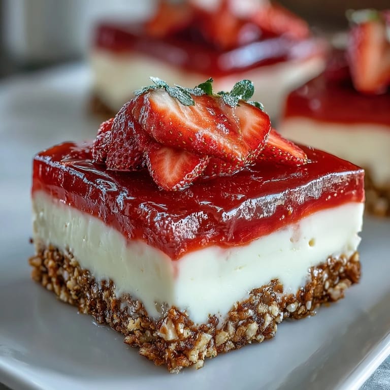 Deliciously layered Strawberry Pretzel Jello Salad perfect for sharing.